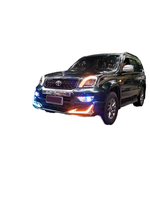 Kit carrosserie pour voiture, pare-chocs avant et arrière, nouveaux accessoires de voiture en plastique, conversion pour Prado FJ120 2003-2009