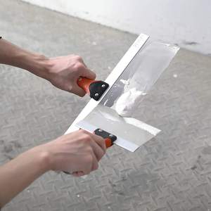 Couteau à enduire professionnel, lame en acier inoxydable conique, <span class=keywords><strong>poignée</strong></span> souple, couteau à cloisons sèches, fabriqué en Chine - Product Image 6