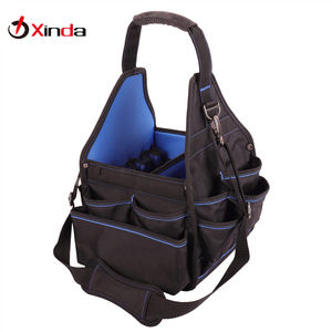 Sacs à outils d'électricien personnalisés 41 poches, multifonctionnels durables 1680D caddie d'outils de lavage de voiture - Product Image 1