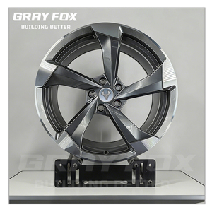 GRAYFOX Jantes forgées personnalisées Sliver 17 18 -22 pouces 5x120 5x114.3 pour <span class=keywords><strong>AUDI</strong></span> A4 B6 B7 B8 B9 S4 <span class=keywords><strong>A6</strong></span> C6 <span class=keywords><strong>C7</strong></span> A8 D3 S-Line - Product Image 2