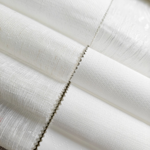 Tissu de rideau en <span class=keywords><strong>organza</strong></span> plissé moderne, vendu <span class=keywords><strong>au</strong></span> mètre, pour draperies de fenêtre contemporaines - Product Image 3