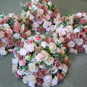 Artificial Floral Balls Silk Red Rose Hyacinth <strong>Table</strong> <strong>Flower</strong> Ball Centerpiece <strong>Arrangement</strong> for Wedding Decoration - Product Image 5