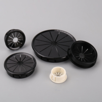 RSB-12 12mm Nylon plastique douille Snap trou bouchons câble soulagement souche Snap douille 500 pièces/sac 7 sacs/boîte emballé produit en plastique