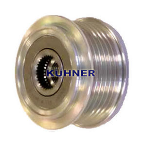 Dispositivo a Ruota Libera per Alternatore Compatibile con MAZDA 626 IV 2.5 24V (GE5P) Benzina (KW: 121, CV: 165) dal 01-1992 - Product Image 1