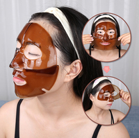 Masque Facial au collagène Vegan, étiquette privée, nettoyant pour arbre à thé, café cosmétique, masque Facial, soins pour la peau, beauté