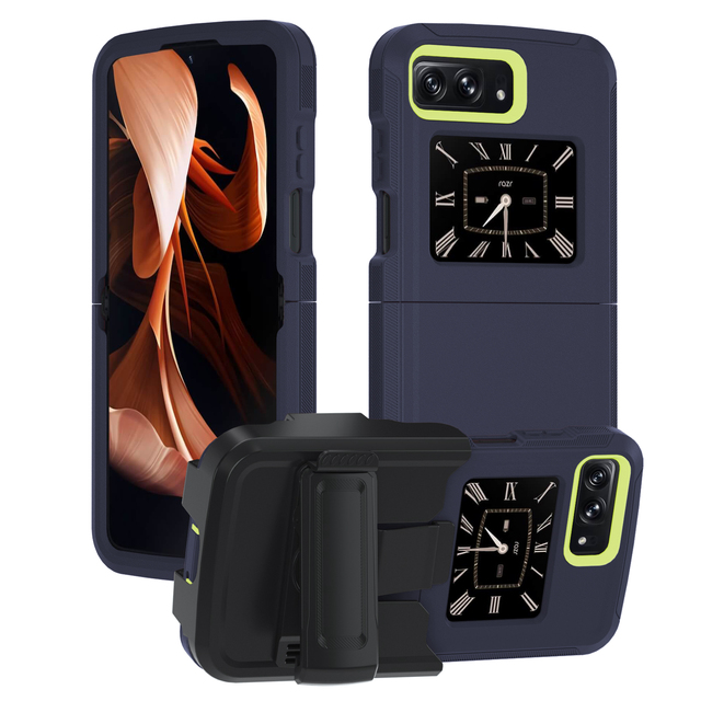 For Motorola Razr 2022 Phone Case Protection Shockproof Phone Cover TPU PC Back Cover Case