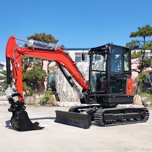 אספקה ישירה מהמפעל LOGWAY מיני מחפר מאושר CE EPA EuroV עם מנוע קובוטה, מחפר מיני גדול וחזק - Product Image 4