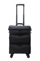 KONCAI Beauty Nail Case Chariot de maquillage à roulettes pour salon de beauté Organisateur de vernis à ongles avec tiroirs