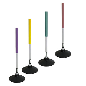 Basket attrezzature allenamento Tumbler con asta di rimbalzo marcatore asta e cerchio per la formazione ad ostacoli - Product Image 1