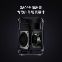 Nouveau 2024 pour Xiaomi Mi Smart Speaker Mini Noir IP67 Étanche Lumière d'ambiance RVB et capteur NFC Enceinte intelligente portable