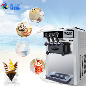 Nuova Macchina Commerciale per Gelato Soft <span class=keywords><strong>a</strong></span> Tre Gusti in Acciaio Inox con Opzioni <span class=keywords><strong>Frutta</strong></span> e Latte per Negozi e Ristoranti - Product Image 1