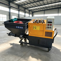 Machine à projection de béton humide robuste avec revêtement de rotor anti-usure pour les opérations de construction de tunnels miniers
