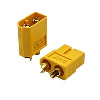 Connecteurs XT30 XT60 XT90 plaqués or, mâle et femelle, pour contrôleur de moteur, jouets, prise de batterie au lithium avec bornes à pattes