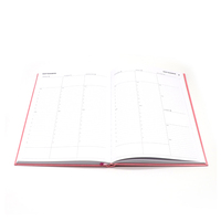 Service d'impression d'agendas et de carnets en cuir A5 personnalisés en usine OEM