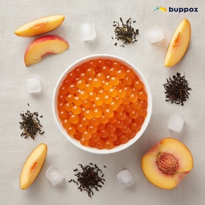 ลูกพีช Popping มันสำปะหลัง Boba - Product Image 4