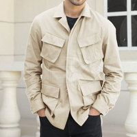 Personnalisez Votre Propre Design – Veste d'Hiver pour Homme 100% Coton à Col Montant, Motif Lettres, Écologique, Imperméable et Coupe-Vent