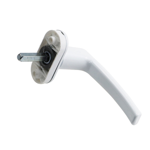 Accesorios para puertas y ventanas de fábrica, manijas de puerta de Pvc de China, manija de puerta y ventana de <span class=keywords><strong>aluminio</strong></span> Upvc con marco deslizante <span class=keywords><strong>blanco</strong></span> - Product Image 3