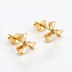 Pendientes de molinillo en oro amarillo de 18 quilates