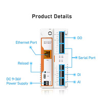 Controlador de Puerta de Enlace para Internet de las Cosas, Interruptor Remoto MQTT, Relé, Computación de Borde, 4G Cat4, 36V, Ethernet Escalable, E/S Móvil, 2DO/2DI/2AI