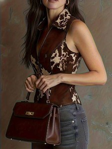 <strong>Womens</strong> Fashion <strong>Vests</strong> Retro Vintage <strong>Waistcoat</strong> Ladies Casual Sleeveless Jackets Autumn Winter Outerwear Chic for <strong>Women</strong> Wholesale - Product Image 6