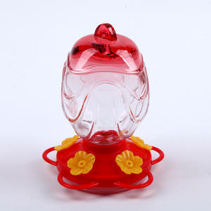 Kleurrijke Glazen Kolibrie Feeder Kleine Jurassic Wereld Speelgoed Mier & Bij Proof Voor Binnenplaats Tuindecoratie - Product Image 2