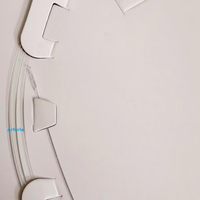 Fibre radiale réutilisable 400 µm pour hémorroïdes, fistules, fissures, sinus pilonidales, piles, tube en verre rond SMA 905 Inde DDP