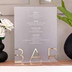 Bảng Trưng Bày Bảng Hiệu Mã Qr Màu Vàng Kim Instagram Để Bàn Hoặc Bằng Gỗ Tùy Chỉnh Tấm Acrylic - Product Image 3