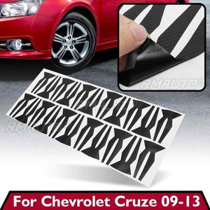 20 autocollants 4D en fibre de carbone pour jantes de voiture, pour Chevrolet Cruze 2009 2010 2011 2012 2013, accessoires de style automobile - Product Image 2