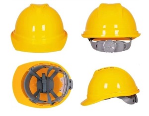 Casques de sécurité industriels de type 2 classe G pour l'ingénierie minière, casques de chantier en ABS, styles ventilés, bord complet - Product Image 3