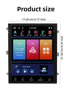 Für NaviFly NF Auto GPS für Hyundai Santa Fe 2006-2012 Neuestes Android-Autoradio mit Unterstützung für die Platzierung von Floating Window Dashboard - Product Image 5