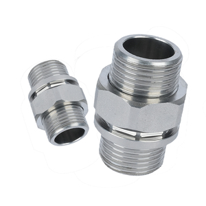 <span class=keywords><strong>Yod</strong></span> อะแดปเตอร์1/2นิ้ว304 SS nsf/ ANSI 61 QDC ตัวผู้ไปยังตัวผู้อุปกรณ์ไฮดรอลิก - Product Image 4