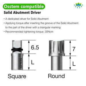 Hiossen Ostem Ts Tandheelkundige Implantaat Driver Recht Aanslagkoppel Schroevendraaier Voor Multi-Unit L12 Implantaten Chirurgische Tool - Product Image 3