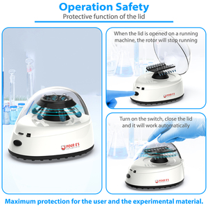 Mini 5400Rpm Continuous <strong>Centrifuge</strong> for <strong>Laboratory</strong> and <strong>Medical</strong> Use - Product Image 4