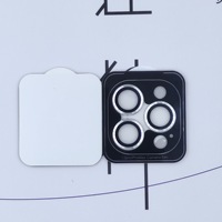 Protection d'objectif d'appareil photo en métal pour iPhone 17 Pro Max, verre trempé 9H anti-rayures, couverture intégrale, installation facile, vente en gros