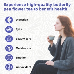 Té de Flor de Clitoria Ternatea de Marca Privada Personalizada OEM, Bolsitas de Té Herbal Natural para Antioxidantes y Refuerzo del Sistema Inmunitario - Product Image 3