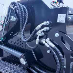 Chargeuse compacte diesel de 300 kg avec composants Hengli, mini-dumper sur chenilles, garantie 1 an, chargeuse compacte pour travaux d'ingénierie - Product Image 2
