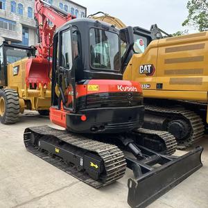Mini Excavadora de 5 Toneladas de Buena Calidad en Venta, Excavadora Usada KX155-3 de Segunda Mano Fabricada en Japón, 5 Toneladas kx155-5 KX155 KX165 - Product Image 2