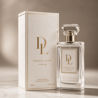 Vente en gros de flacons de parfum portables miniatures de 15 ml, flacons de parfum carrés de luxe vides, flacons de parfum en verre transparent rechargeables de poche