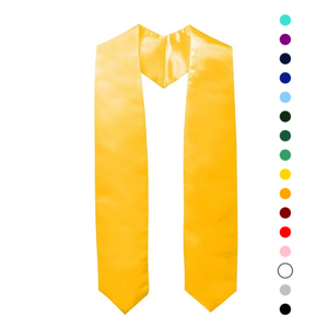 अनुकूलित डिजाइन सादे सबलिमिनेशन सैटन स्नातक सैश लंबाई 60" - Product Image 1