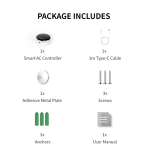 <span class=keywords><strong>Telecomando</strong></span> WiFi Smart per <span class=keywords><strong>Condizionatore</strong></span> con Sensore di Presenza Umana, Controllo Climatizzatore a Risparmio Energetico tramite <span class=keywords><strong>APP</strong></span> e Comando Vocale - Product Image 6