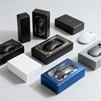 Kotak Kemasan Mouse Gaming Custom OEM dengan Cetak, Laminasi Matt/Glossy, dan Logo Emboss untuk Penggunaan Ritel Massal