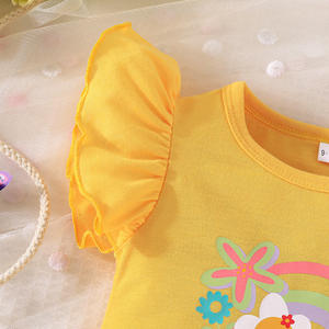 Ropa bonita para bebés Conjuntos de ropa para niñas pequeñas Ropa de verano para niños Trajes para niñas Vestido para bebés 2-3Y - Product Image 3