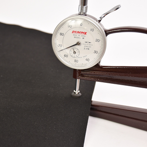 Đen Amara Cổ Bán Buôn 0.6Mm Sợi Nhỏ Vải PU Da Hai Mặt Da Lộn Da Tổng Hợp Vải Cho Túi Giày - Product Image 2