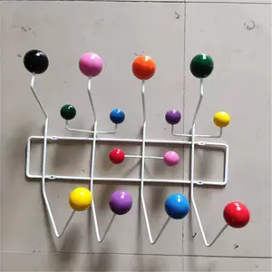 Wholesale round wood ball hanger