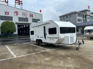 Nuevo Modelo de Caravana de Aluminio Moderno con Diseño Robusto, Tipo Lágrima, para Campamento, Viajes y Acampadas al Aire Libre - Product Image 3
