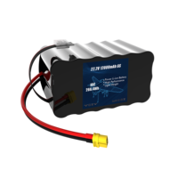 Batterie Li-Ion HYH Modèle 6S 8000mAh 6S2P 22.2V 10C 21700 Cellules pour Drone FPV, Quadricoptère, Hélicoptère - 1000 Cycles - Vente Flash
