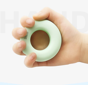 Premium Hoogwaardige Gladde Olie-Spray Feel Fitness Siliconen Materiaal <span class=keywords><strong>Yoga</strong></span> & Pilates 5-50lb Gewogen Ringen - Product Image 2