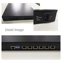 Pfsense firewall routeurs serveur Intel 3865U core I3 I5 I7 6 ports LAN sécurité réseau mini pc industriel montage en rack