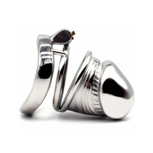 Cinturón de Castidad de Acero FRRK con Precio de Descuento de Fábrica, Fácil de Usar, Dispositivo de Castidad Masculino, Dispositivo de Estimulación de Próstata para Hombres - Product Image 6
