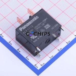 ALF1T12 Power Relay Through hole Component (THT) Relay 12V 1 Normally Open: 1A (SPST-Normally Open)::: 250V-AC AgSnO2 - Product Image 1